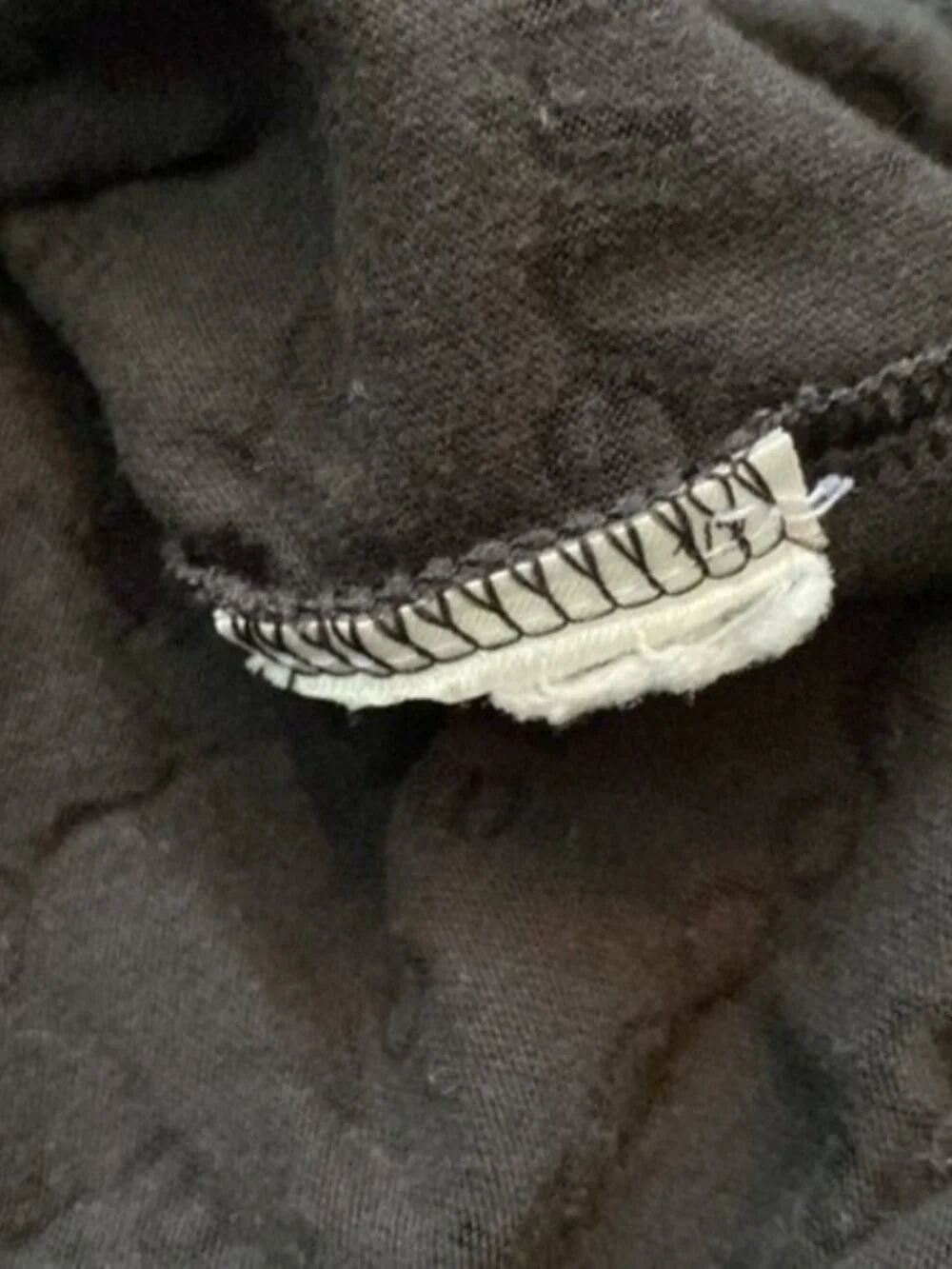 Adidas Stella McCartney T Shirt Black Logo Spell Out Crewneck Womens Boxy XS - Picture 5 of 6